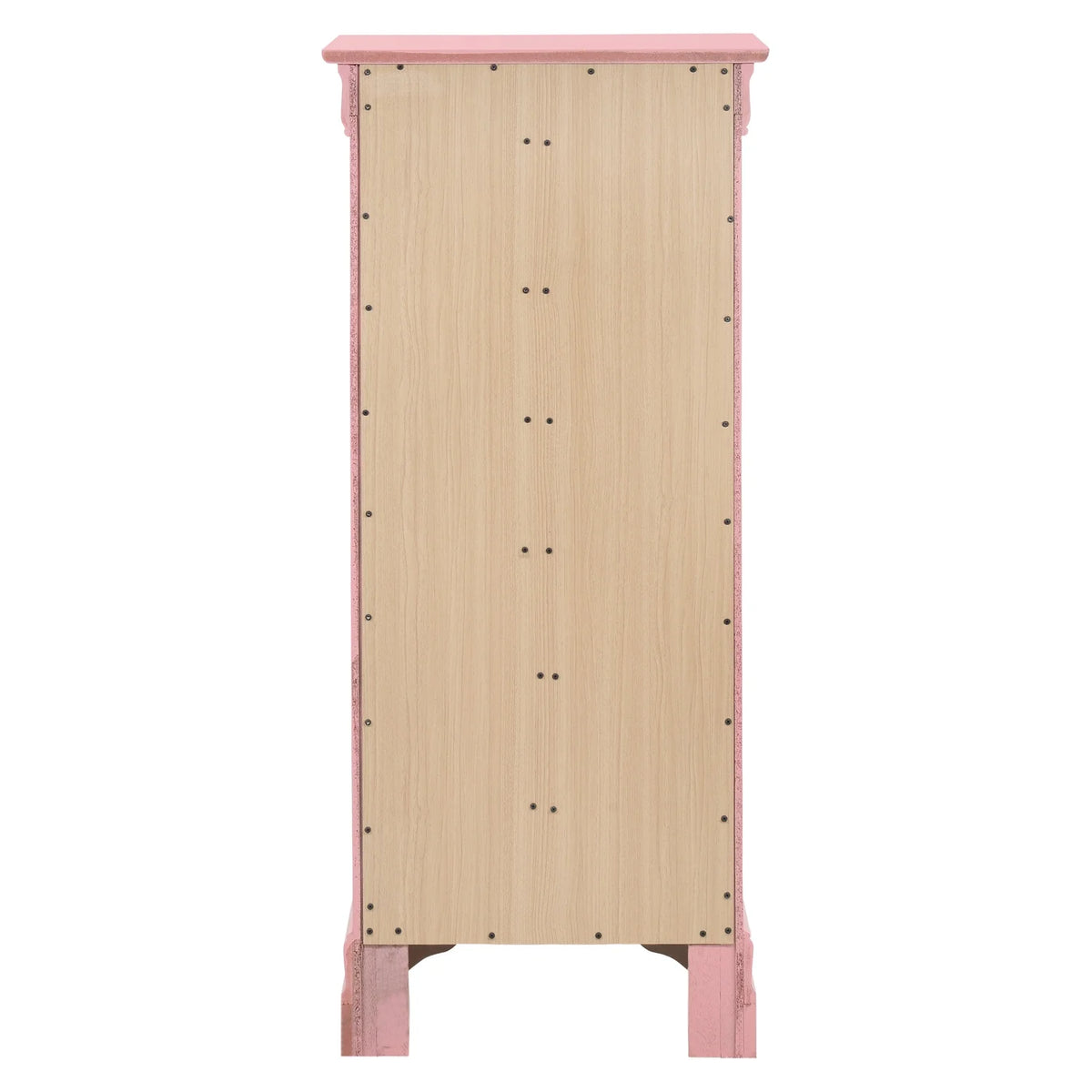 Glory Furniture Louis Phillipe 7 Drawer Lingerie Chest in Cherry