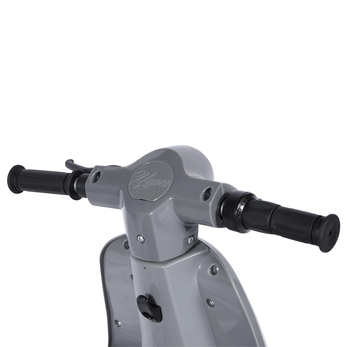 24V Hyper Toys Retro Electric Scooter, Easy Twist Throttle, Blue, Ages 13+, Including Teens, Tweens