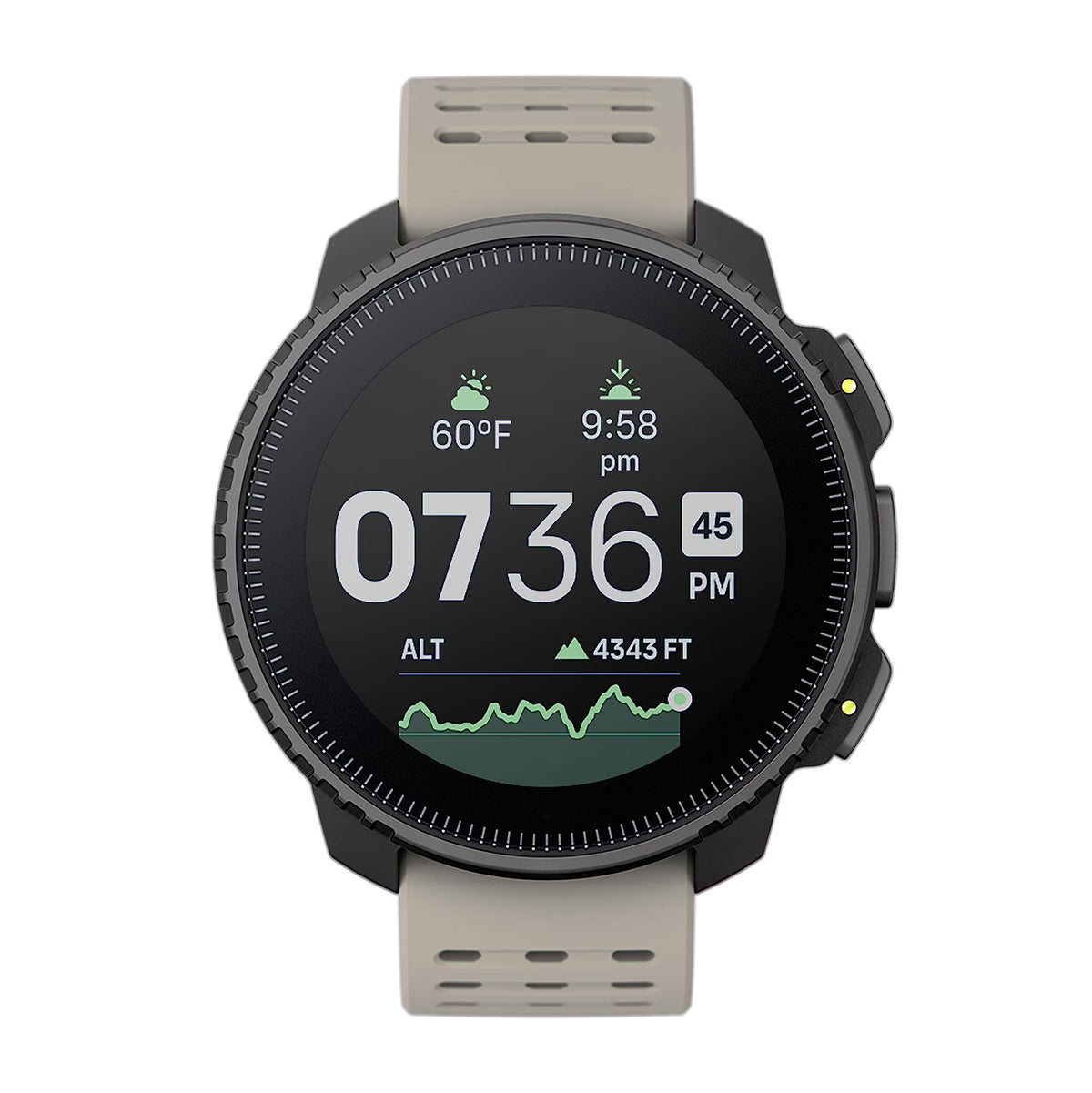 Suunto Vertical Watch, All Black, One Size