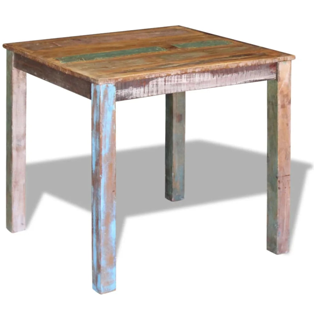 vidaXL Dining Table Kitchen Table Home Dining Room Table Solid Reclaimed Wood