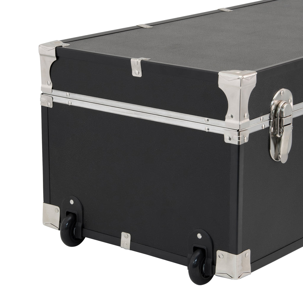 Seward Collegiate Collection Footlocker Trunk with Wheels