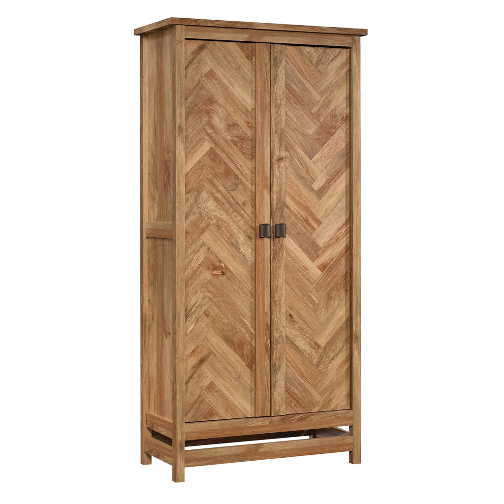 Sauder Cannery Bridge 2 Door Storage Cabinet, Sindoori Mango Finish
