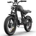 Electric Bike for Adults with 1500W Peak Motor,Max 35MPH & 56Mile��Moped ebikes with 18.9AH Battery,20" Fat Tire Commuting Off Road Mountain Ebike��Max 550LBS,UL2849 Certified