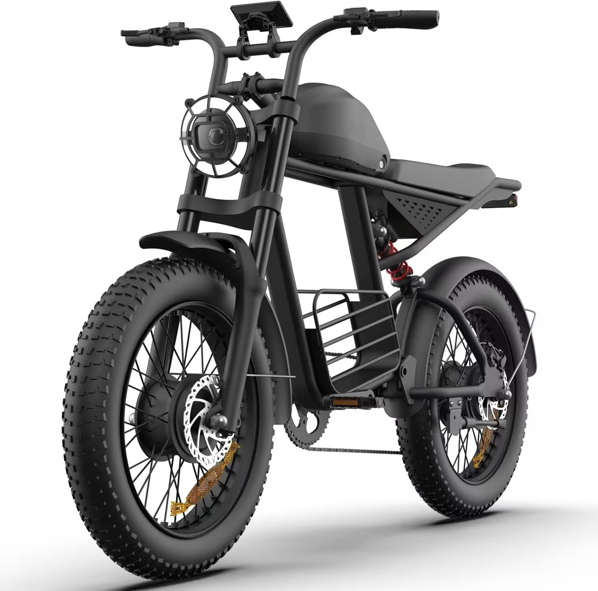 Electric Bike for Adults with 1500W Peak Motor,Max 35MPH & 56Mile��Moped ebikes with 18.9AH Battery,20" Fat Tire Commuting Off Road Mountain Ebike��Max 550LBS,UL2849 Certified