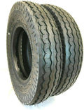 2 (Two) 8-14.5 St New Trailer Tire 14 Ply Heavy Duty Tubeless 14 Ply 8x14.5
