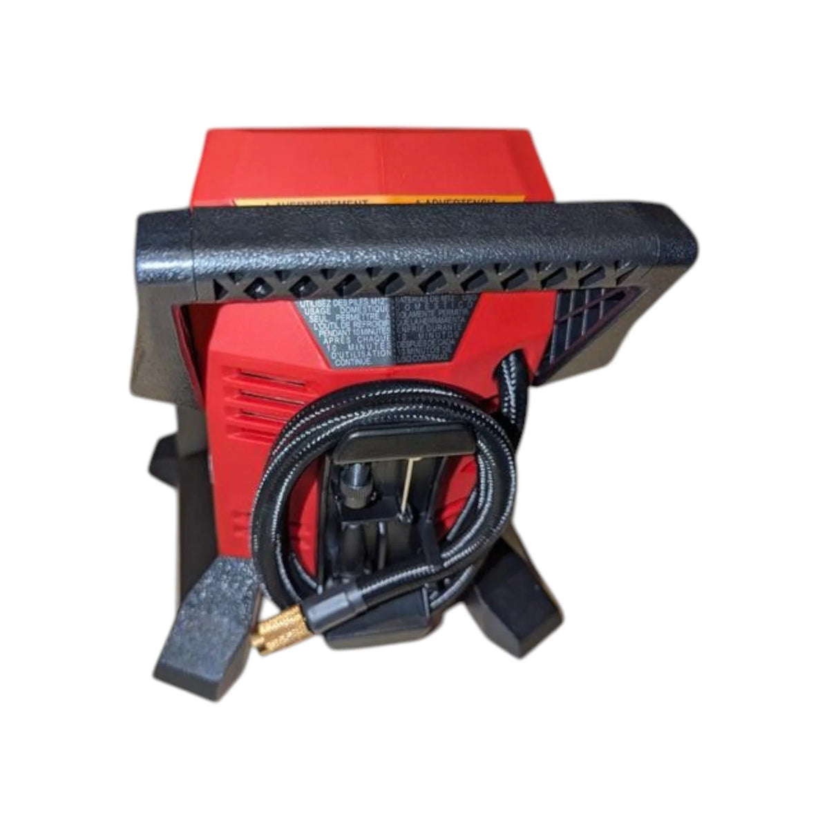 Milwaukee M12 Compact Inflator �C Cordless Tire Inflator with TrueFill Auto Shut-Off, 120 PSI, LCD Display, Brass Chuck, Fast Inflation 2475-20 (Bare Tool)