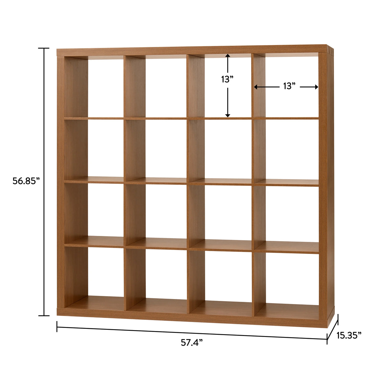 Better Homes & Gardens 16 Cube Storage Organizer, Acorn