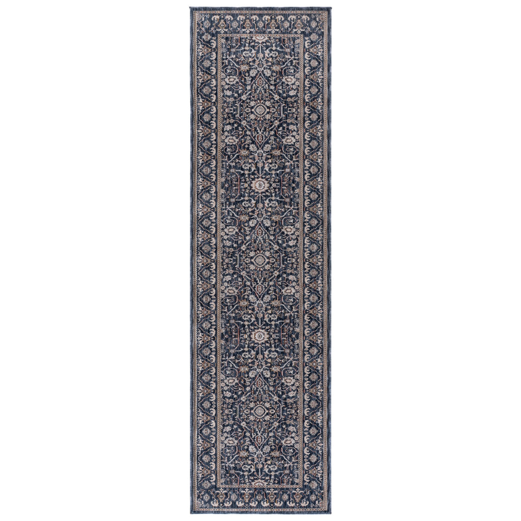 Safavieh Sutton Runner Rug, Navy Beige, 2’2” x 8’