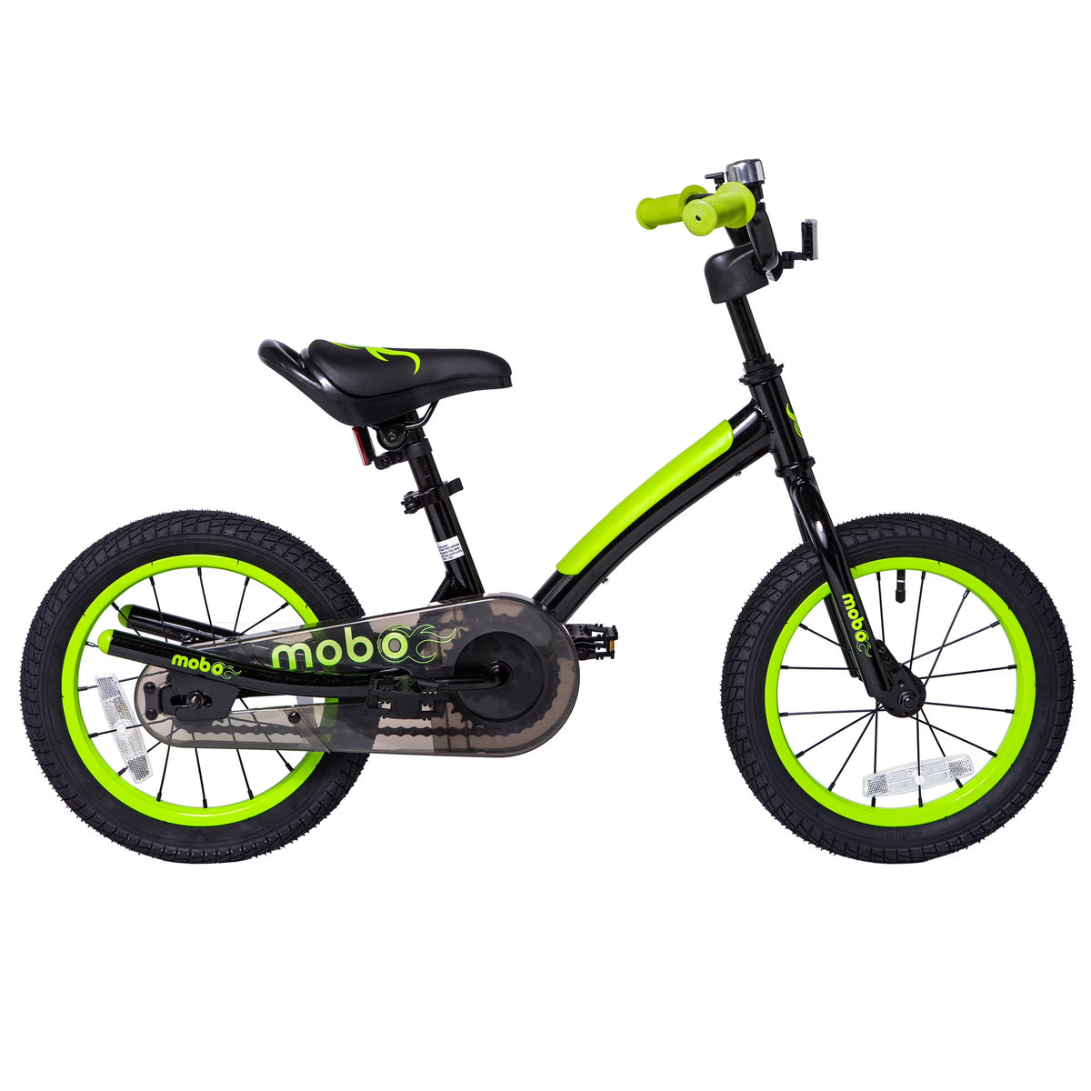 Mobo First Boy's 14" Kids Bike, Ages 3-5 Years Old, Red