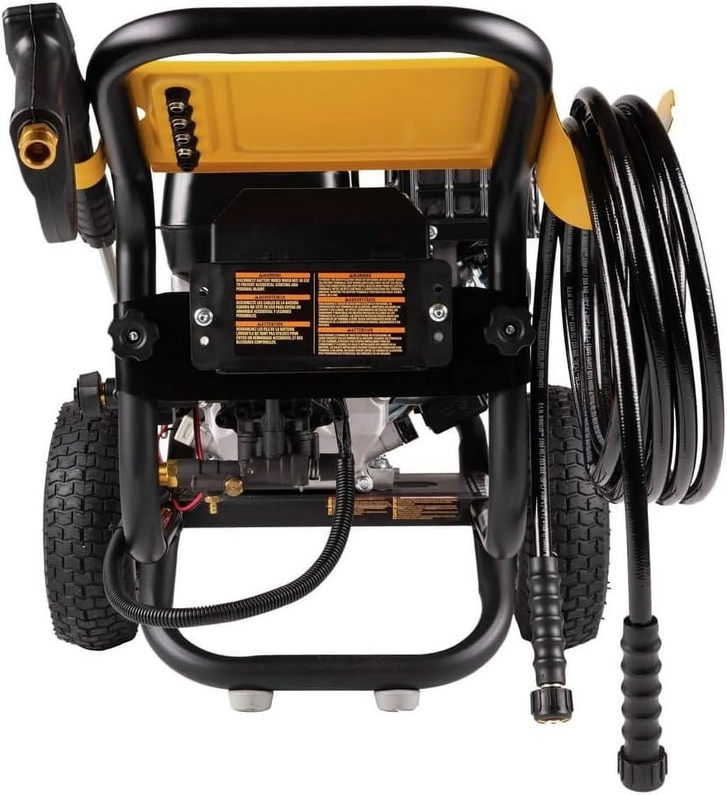 DEWALT 3400 PSI at 2.5 Gas Pressure Washer, High-Pressure Hose