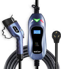 MUSTART Level 2 Portable EV Charger (240 Volt, 25ft Cable, 25 Amp), Electric Vehicle Charger Plug-in EV Charging Station with NEMA 10-30P