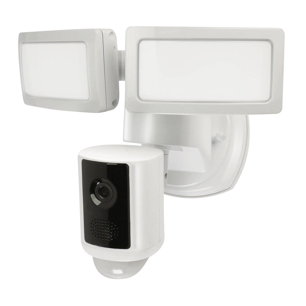 Feit Electric 270 Degree LED 39W Smart Motion Security Light with Camera, Daylight, 10" Adjustable Dual Heads, Dimmable