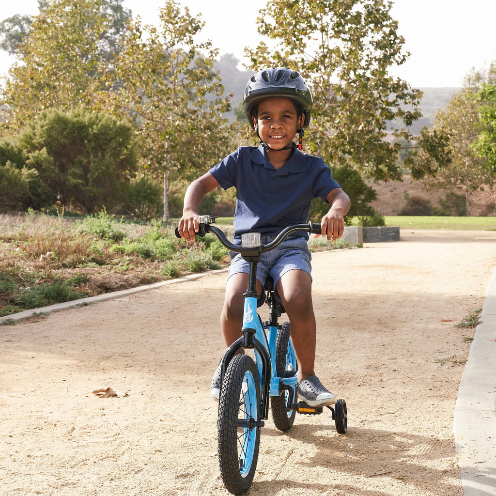 Mobo First Boy's 14" Kids Bike, Ages 3-5 Years Old, Red
