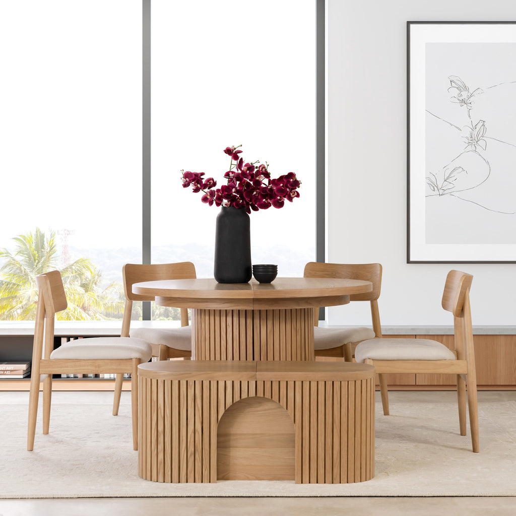 Transformer Table Extendable Round Dining Collection