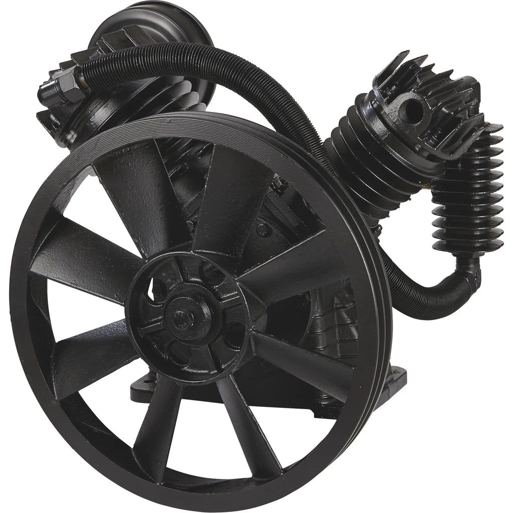 NorthStar Air Compressor Pump, 2-Stage, 2-Cylinder, 24.4 CFM @ 90 PSI, 175 Max. PSI