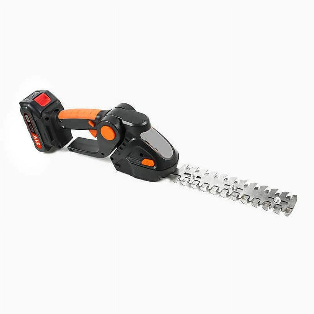4 in 1 Hedge Trimmer with Extension Pole for Shrub, Garden, Grass and Lawn(21V Battery and Charger Include)