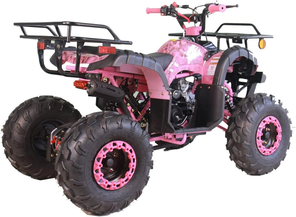 X-Pro Brand New 125cc Gas ATV, Automatic Transmission w/Reverse Remote Control Big 19"/18" Tires