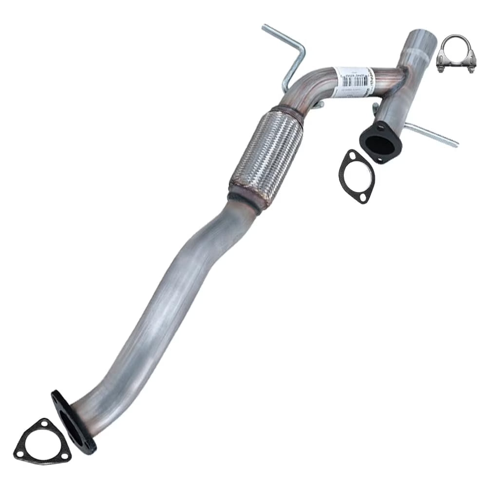 Stainless Steel Exhaust Front Flex Y-Pipe Fits 2014-2018 Jeep Cherokee 3.2L - Direct Fit