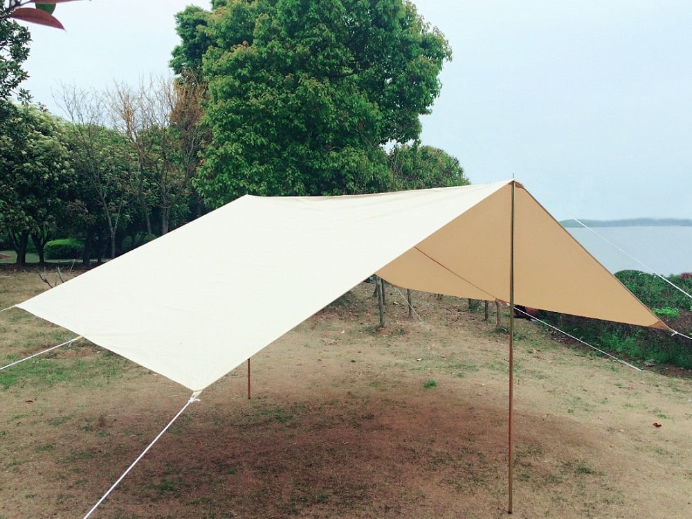 Waterproof Cotton Canvas Awning The Vestibule for Camping Tent Outdoor Shelter Tent