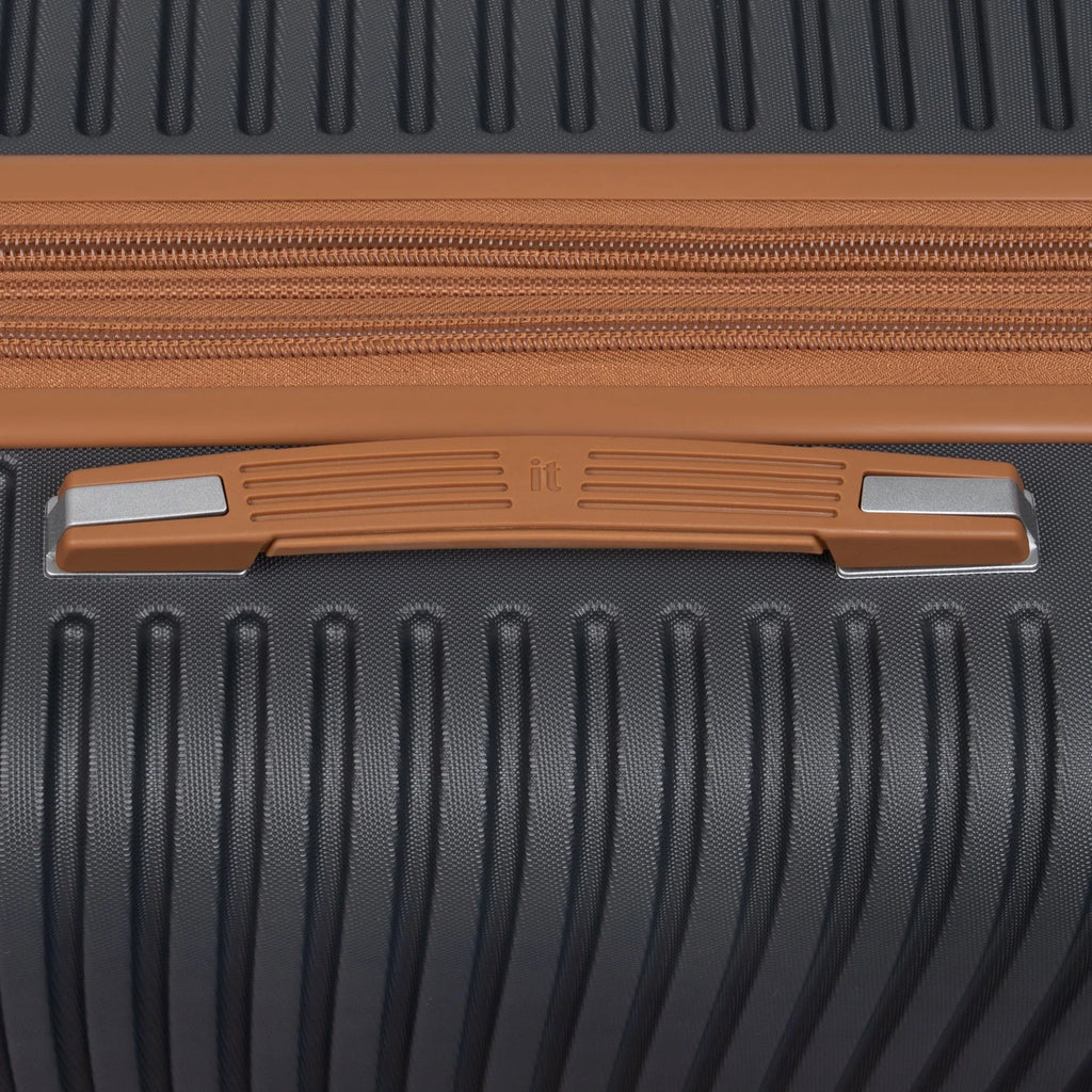 it luggage Replicating 27" Hardside Expandable Checked Spinner Luggage, Gray