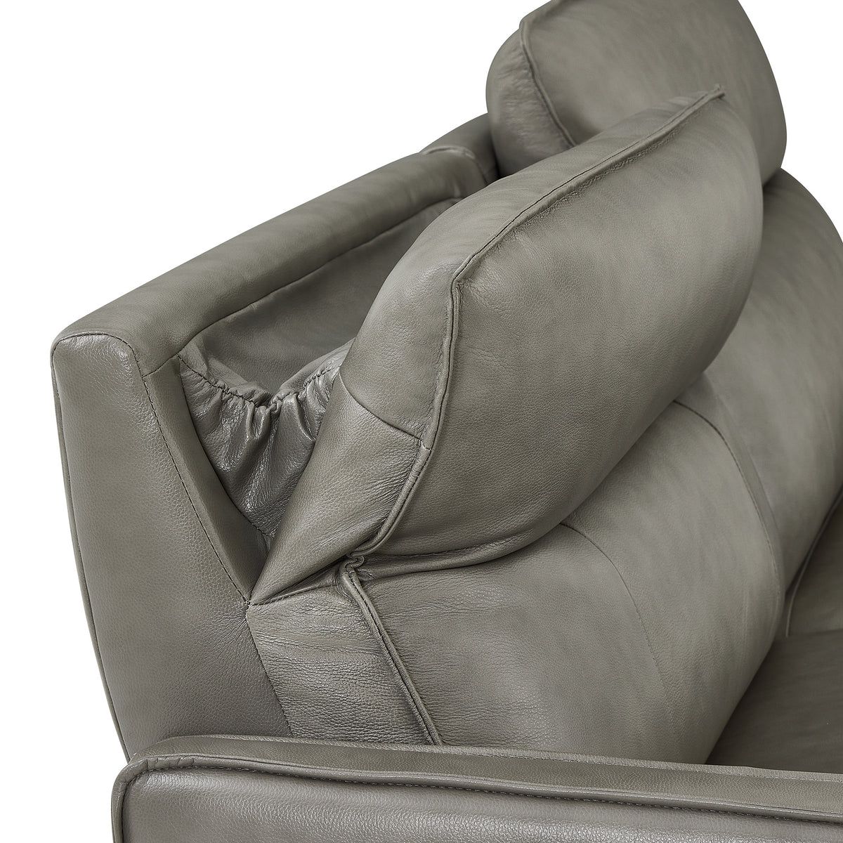 Henredon Keira Leather Zero-gravity Reclining Sofa