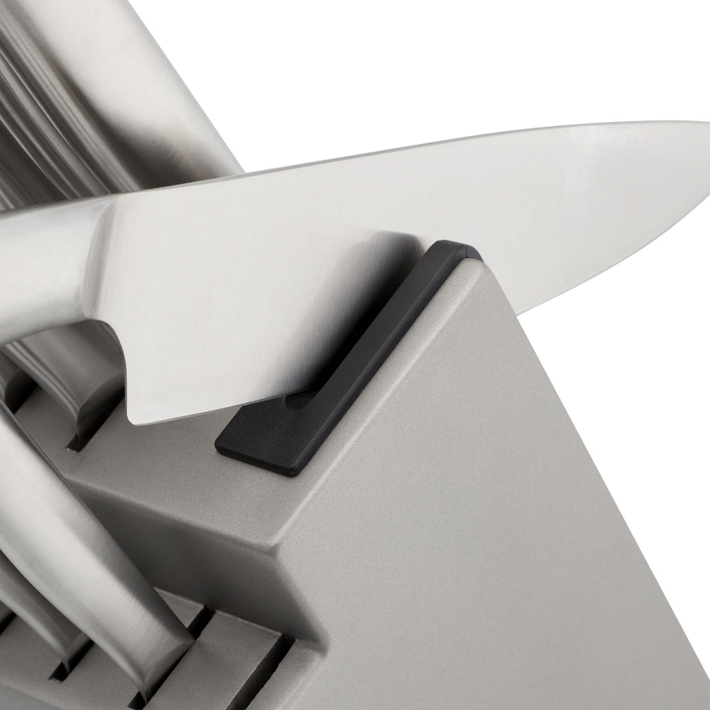 KitchenAid Gourmet Forged Japanese Steel 15-piece Knife Block Set with Built-in Sharpener