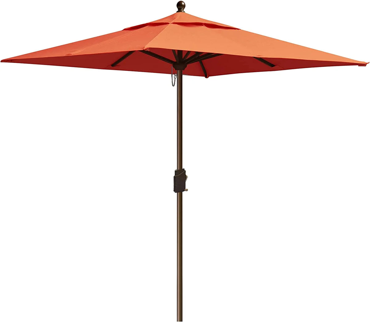 EliteShade Sunumbrella 6x6Ft Square Market Umbrella with Ventilation