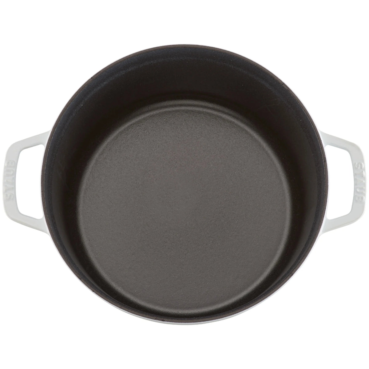 Staub Cast Iron 5.5-qt Round Cocotte - Cherry