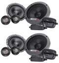 (2) Pairs MB QUART FSB216 6.5" 280 Watt Car Audio Component Speakers