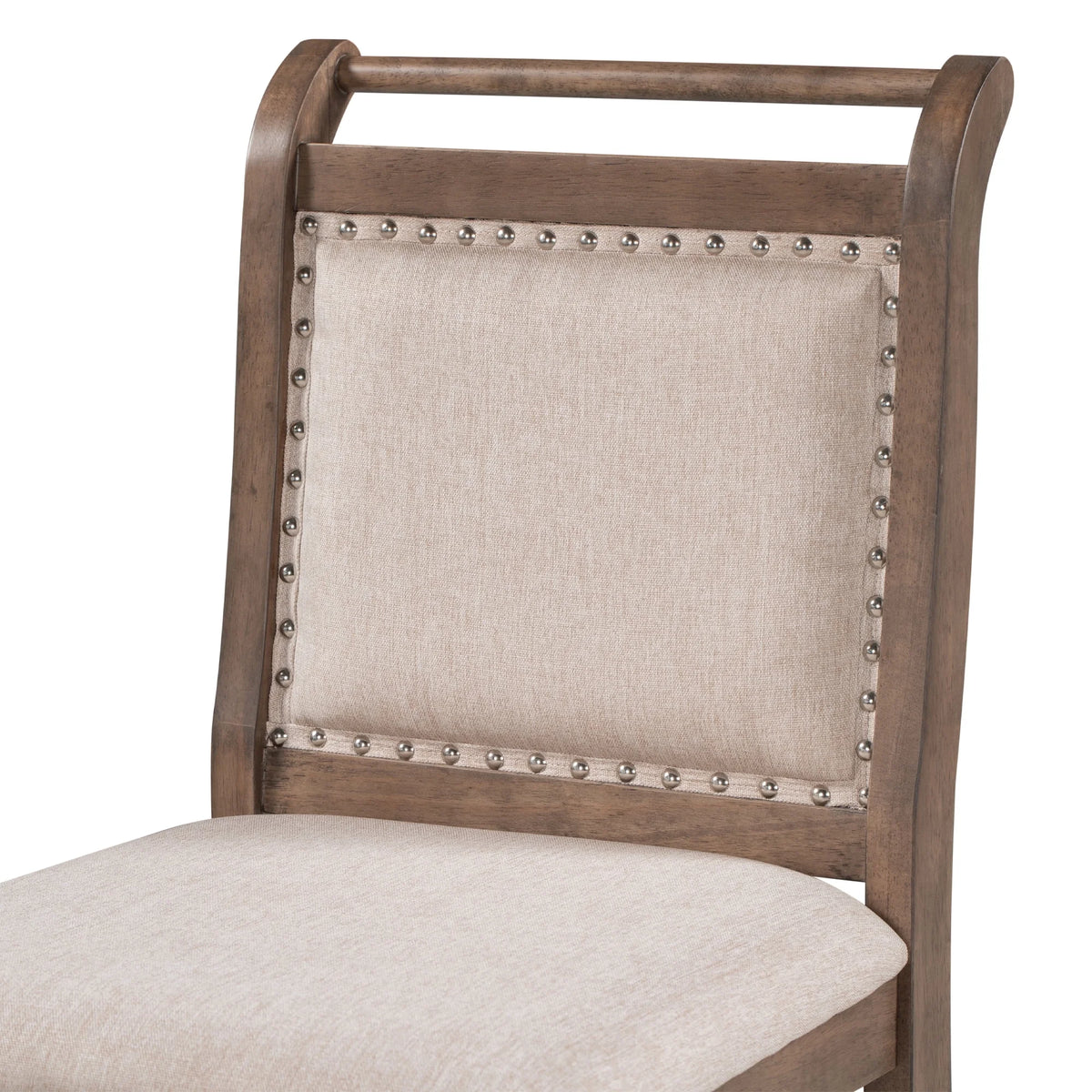 Harper & Bright Designs 3 Piece Wood Folding Dining Table Set Drop Leaf Table with 2 Padded Counter Height Dining Chairs for Small Place, Brown