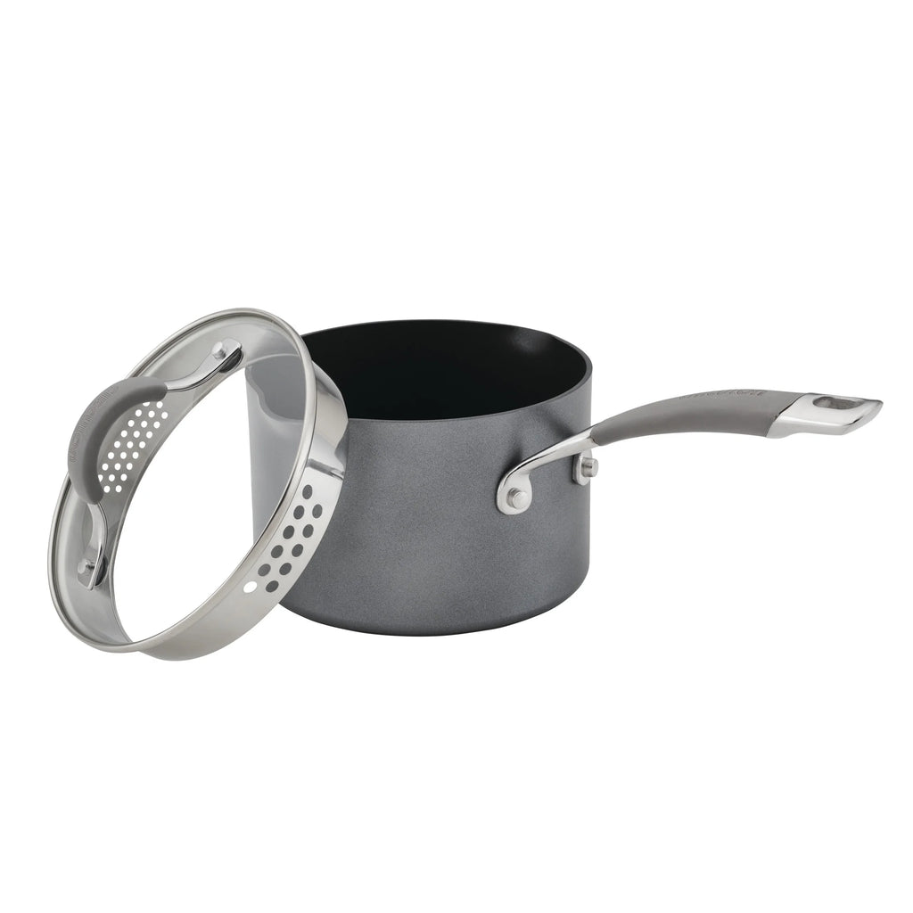 Circulon Elementum Hard-Anodized Nonstick Cookware Set, 10-Piece, Gray
