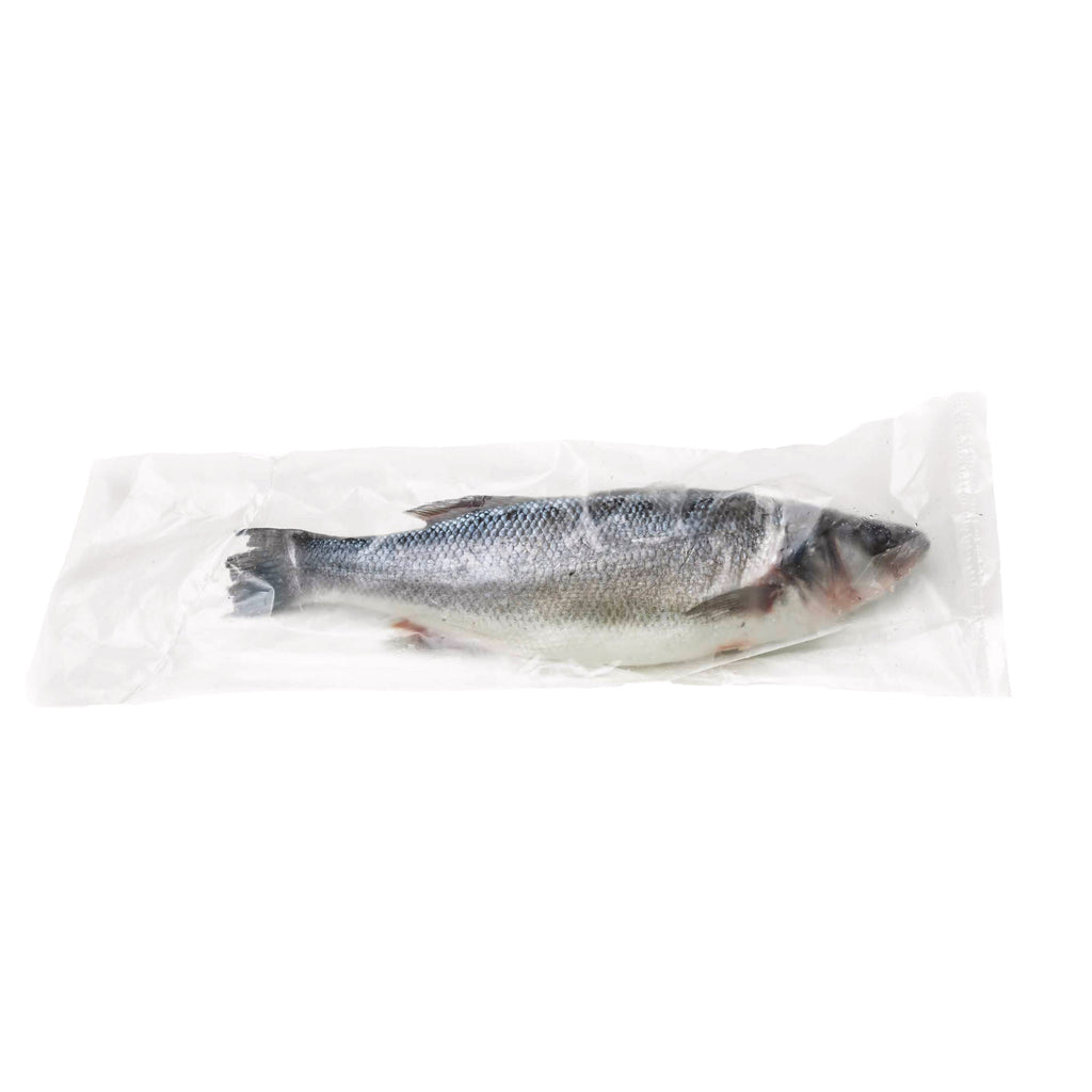 Whole Head On, Cleaned Branzino Fish (12-18 Oz. Per Fish), Min 7 Count, 10 Lbs. Total