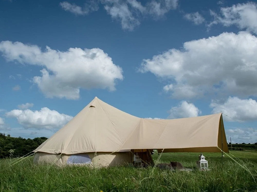Waterproof Cotton Canvas Awning The Vestibule for Camping Tent Outdoor Shelter Tent