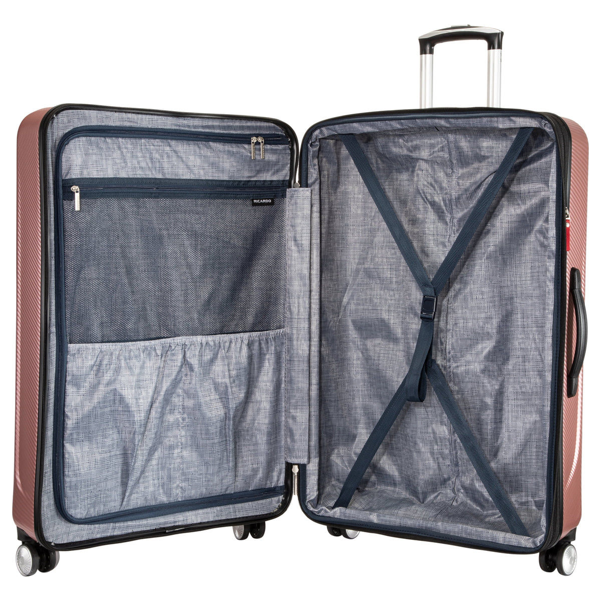 Ricardo Beverly Hills Anchor Bay Hardside 29" Expandable Checked Spinner Luggage, Charcoal