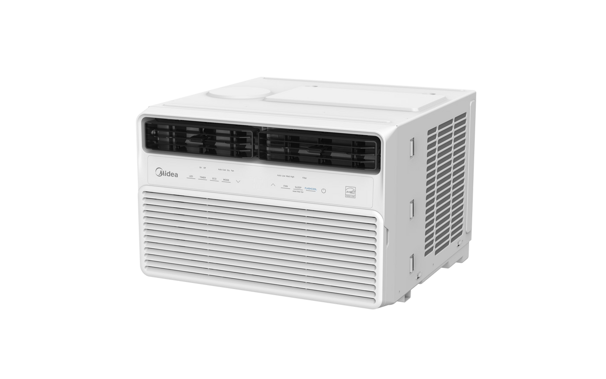 Midea MAW14S1VWT-T 14,000 BTU Smart Inverter Window AC Unit w/ APP, Remote, Cools up to 700 Sq Ft, White