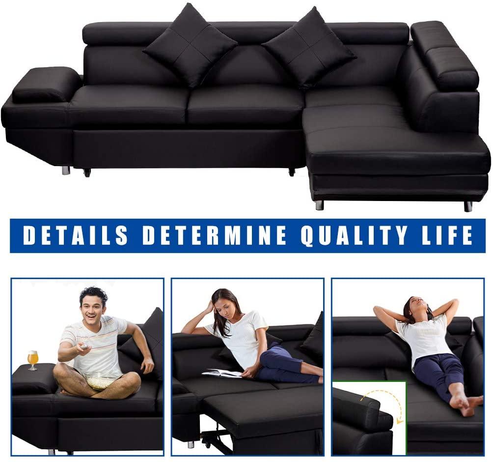 g Black Sofa Sectional Sofa Bed futon