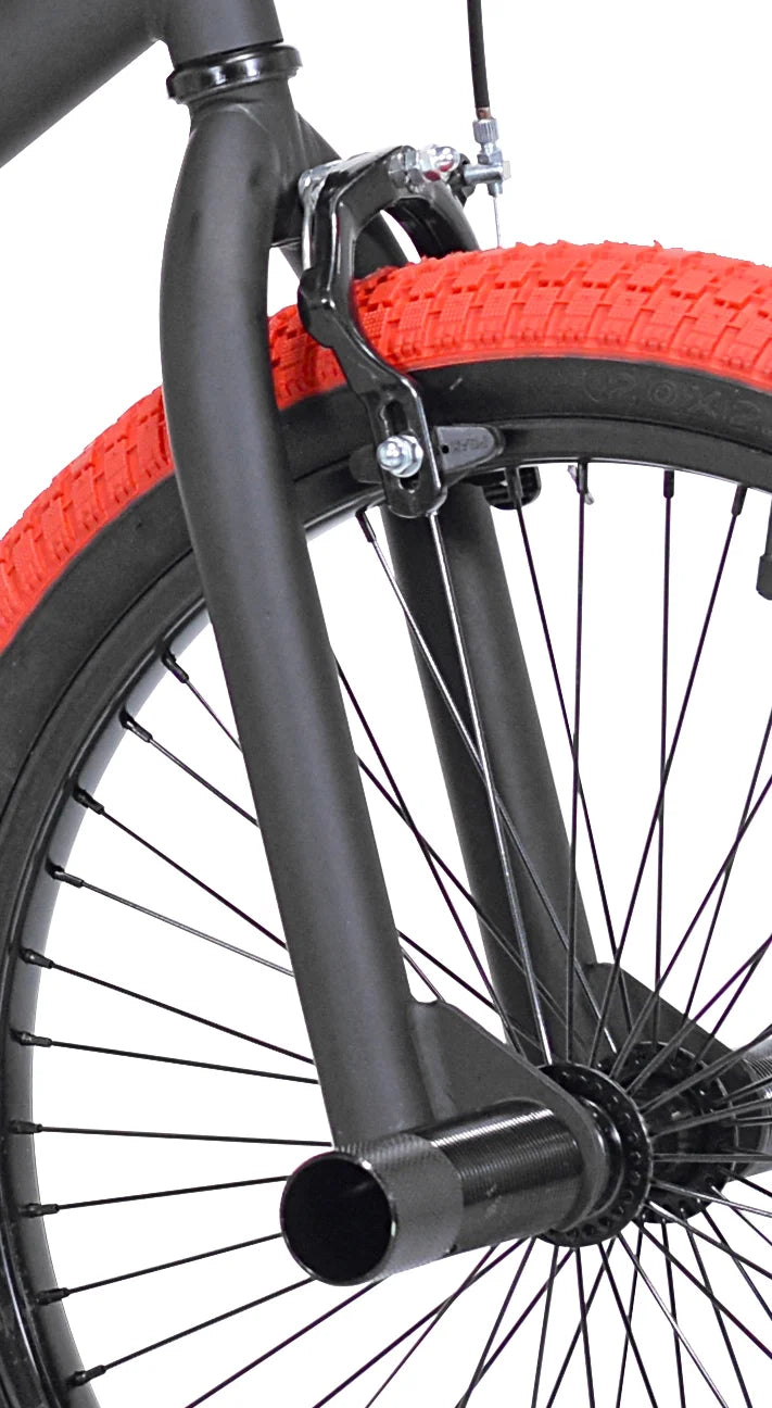 20" Dread Boy's BMX Bike, Black/Red