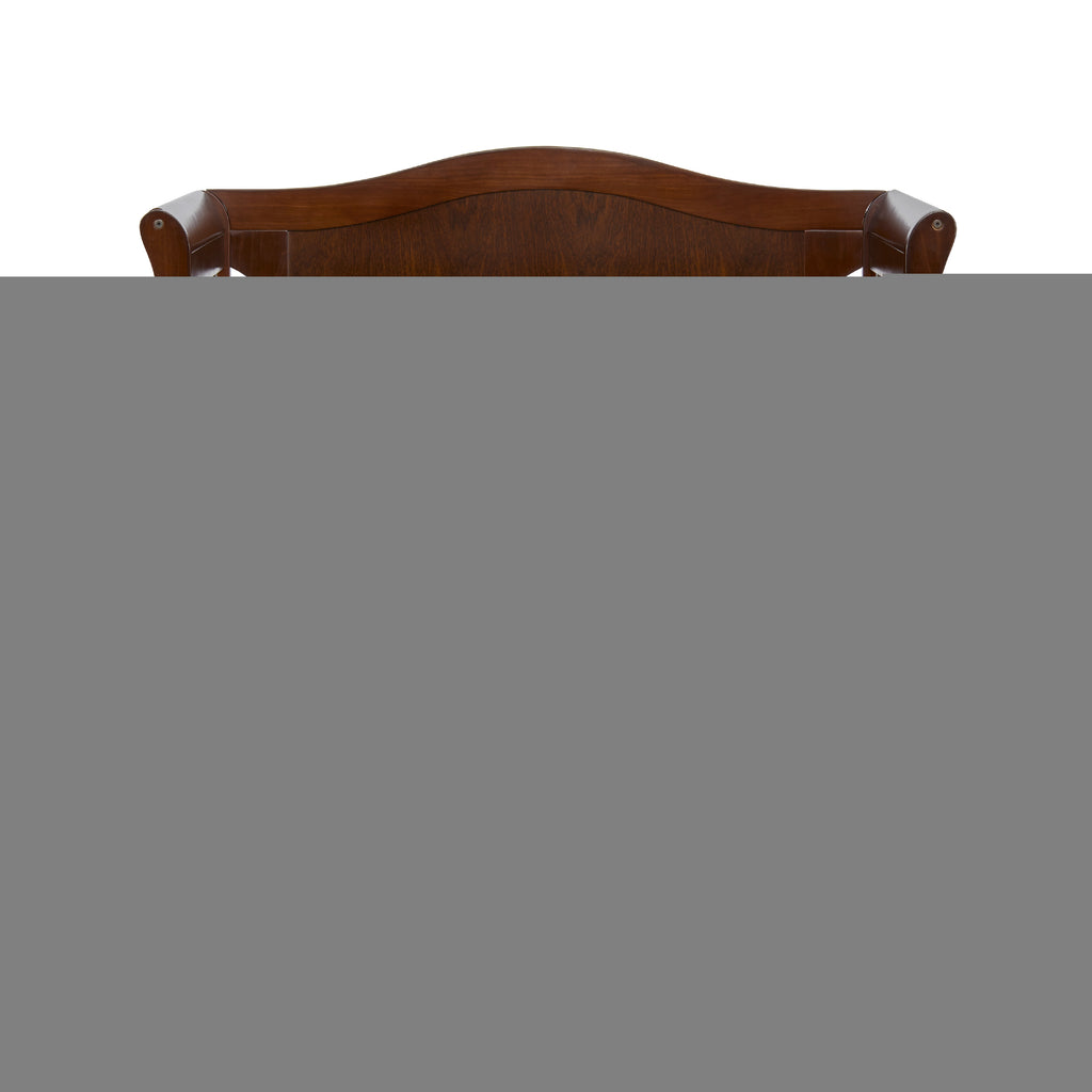 Dream On Me Naples Full Panel 4-in-1 Convertible Mini Crib. Espresso