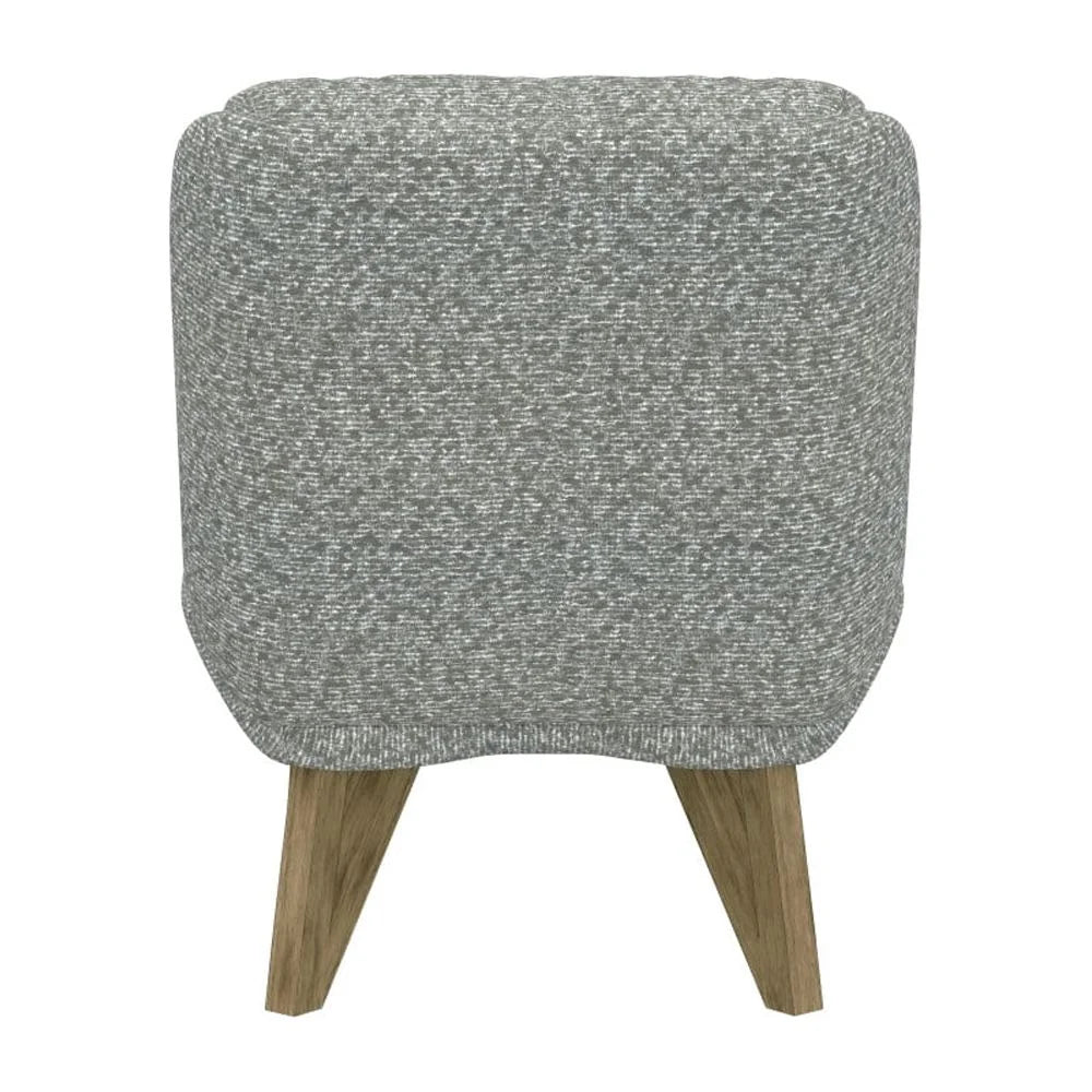 Artum Hill Fiona Cream Armless Soft Boucle Upholstered Accent Chair