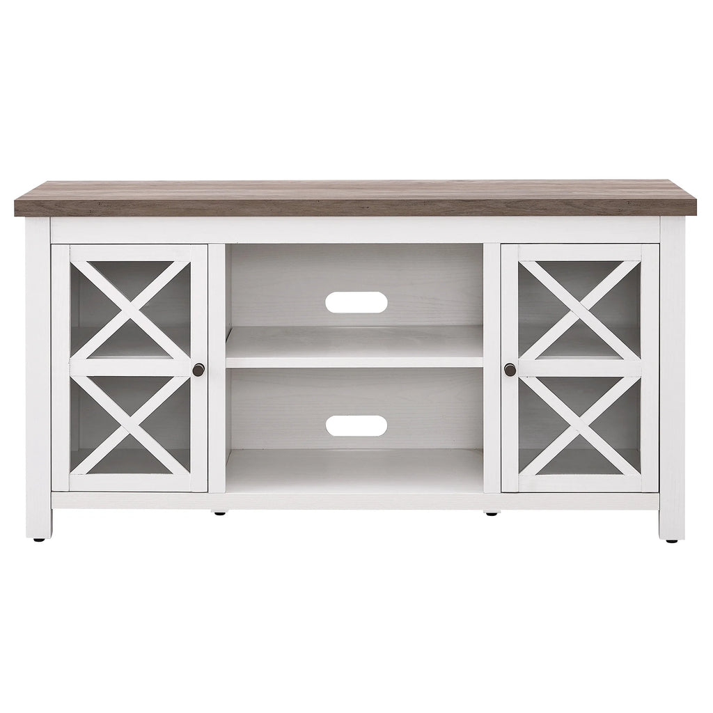 Evelyn&Zoe Colton TV Stand for TV's up to 55", White