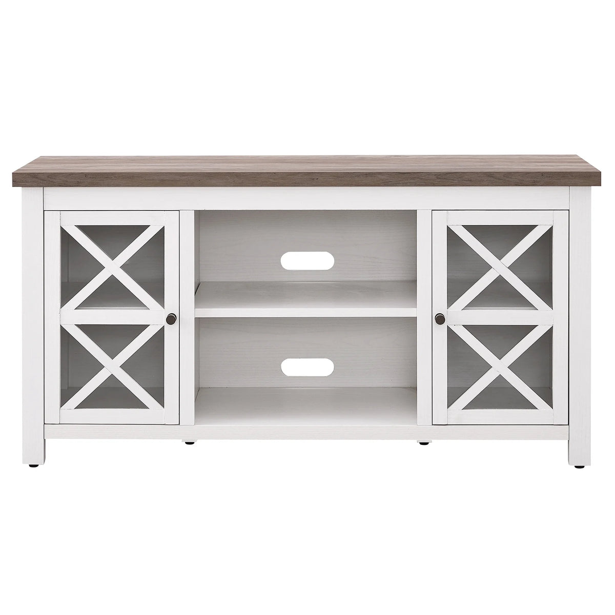 Evelyn&Zoe Colton TV Stand for TV's up to 55", White