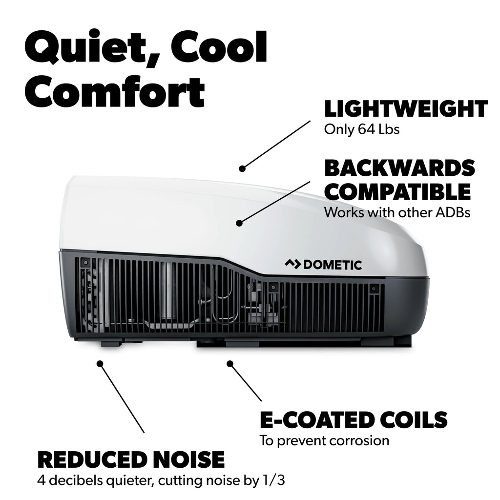 Dometic 15000 BTU Rooftop Air Conditioner, White