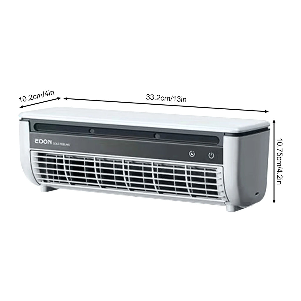 FYHALE 5,000 BTU Wall Mounted Air Conditioner with Remote Control, Digital Display, Cool up to 150 Sq. Ft., Perfect for Small Bedroom, Living Room, Home Office, White