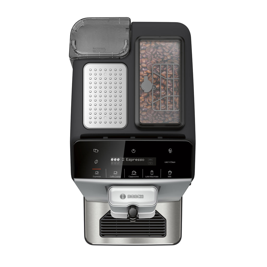 Bosch 300 Series Fully Automatic Espresso and Coffee Machine, Dark Silver