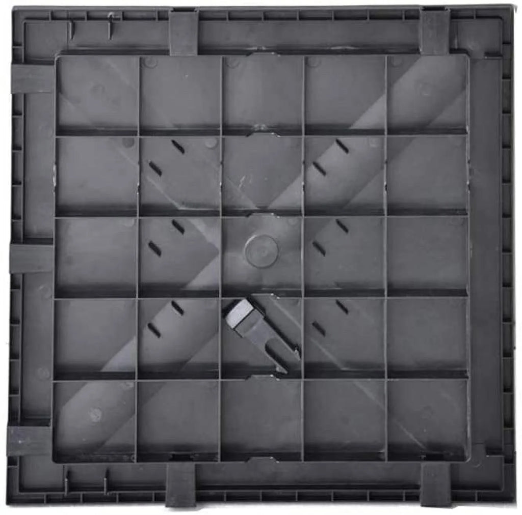 TentandTable Black Sparkle Portable Commercial Dance Floor - Indoor & Outdoor, 9 ft x 9 ft