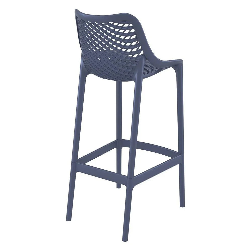 Compamia Air Patio Bar Stool in Black