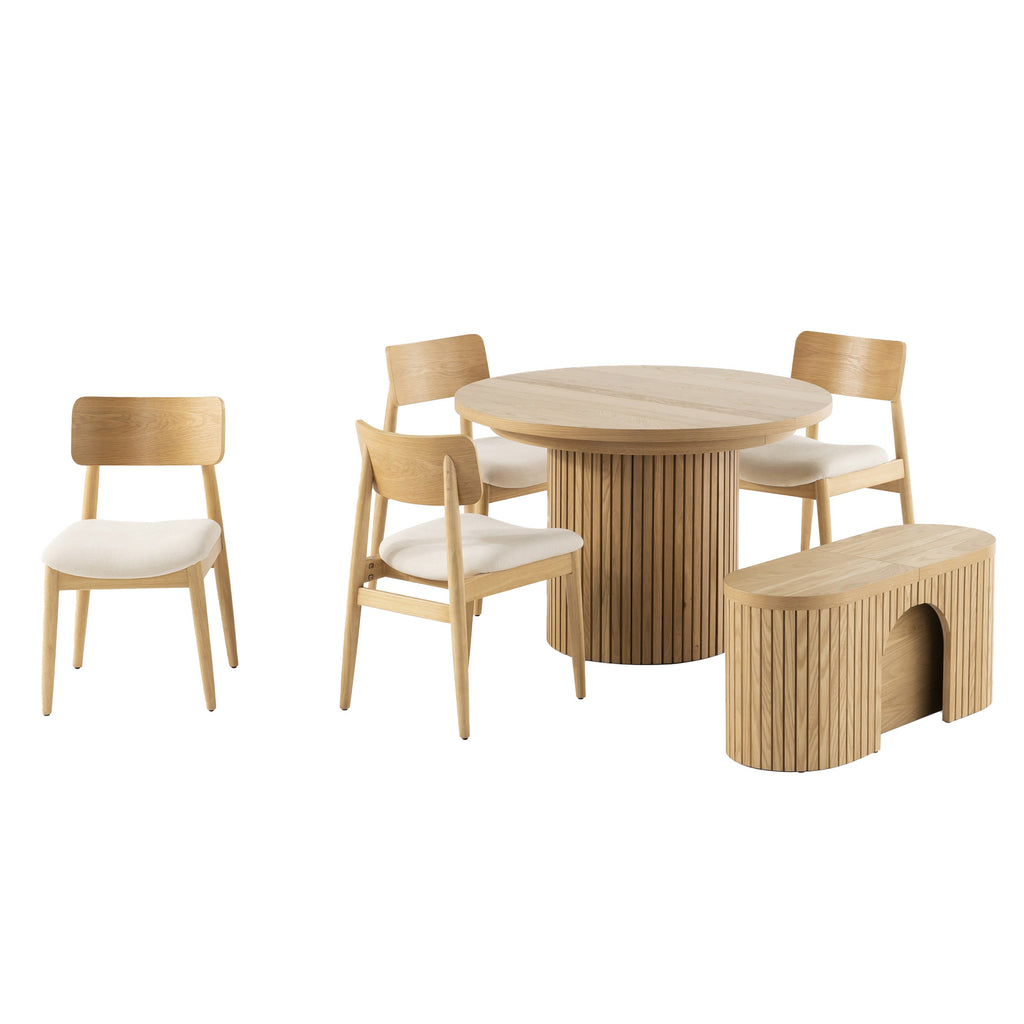 Transformer Table Extendable Round Dining Collection