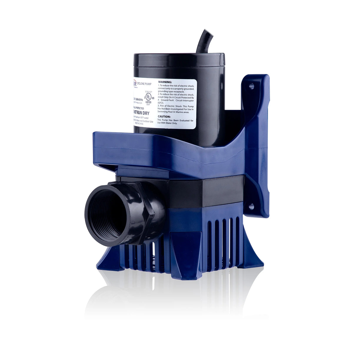 Alpine Corporation 2100 GPH Cyclone Pond Pump Submersible