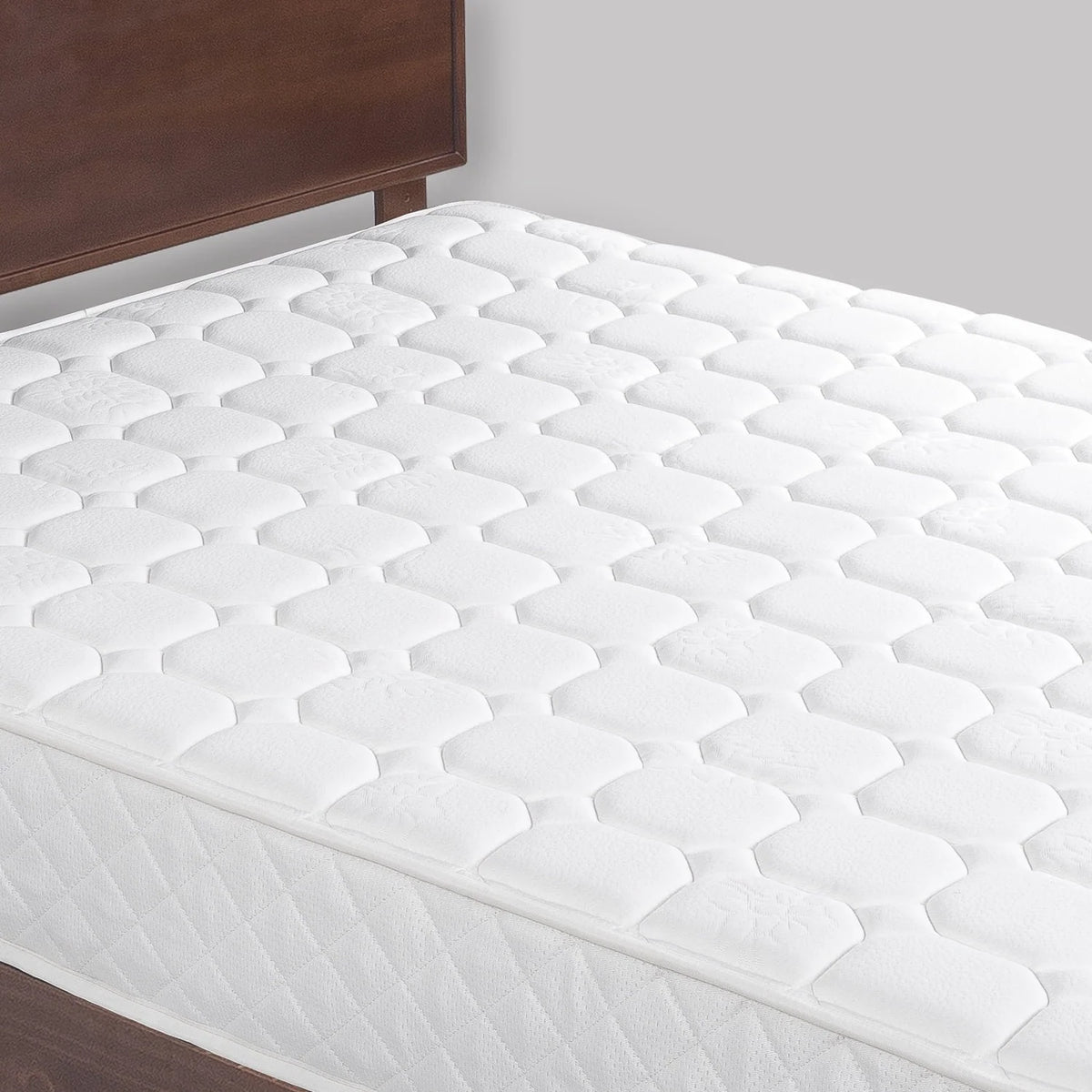 8" Quilted Hybrid of Comfort Foam and Pocket Spring Mattress, Full