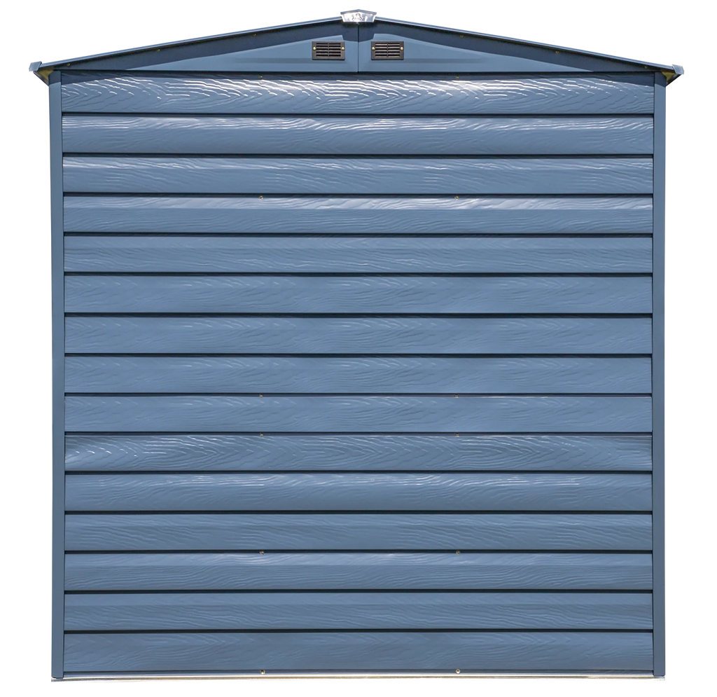 Arrow Select Steel Storage Shed Steel Storage Shed, 6x5, Charcoal